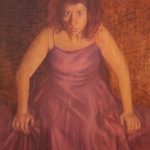 Senza Titolo -  olio e carboncino su tavola -  98 x 145 - anno 2016