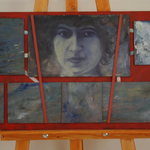 Senza Titolo - olio su tavola - 47 x 84 - anno 2011