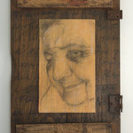 Senza titolo - grafite e carboncino su tavole - 32 x 49 - anno 2014