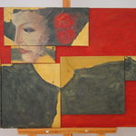 Senza Titolo - olio su tavola -  72,50 x 120 - anno 2011